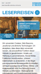 Mobile Screenshot of leserreisen.rundschau-online.de